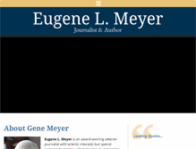 Tablet Screenshot of eugenelmeyer.com